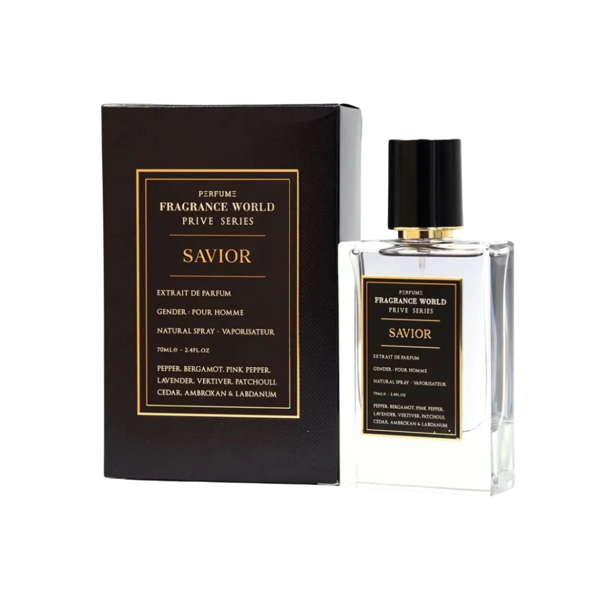 Fragrance World Prive Series Savior EDP 70 мл. - Мъжки