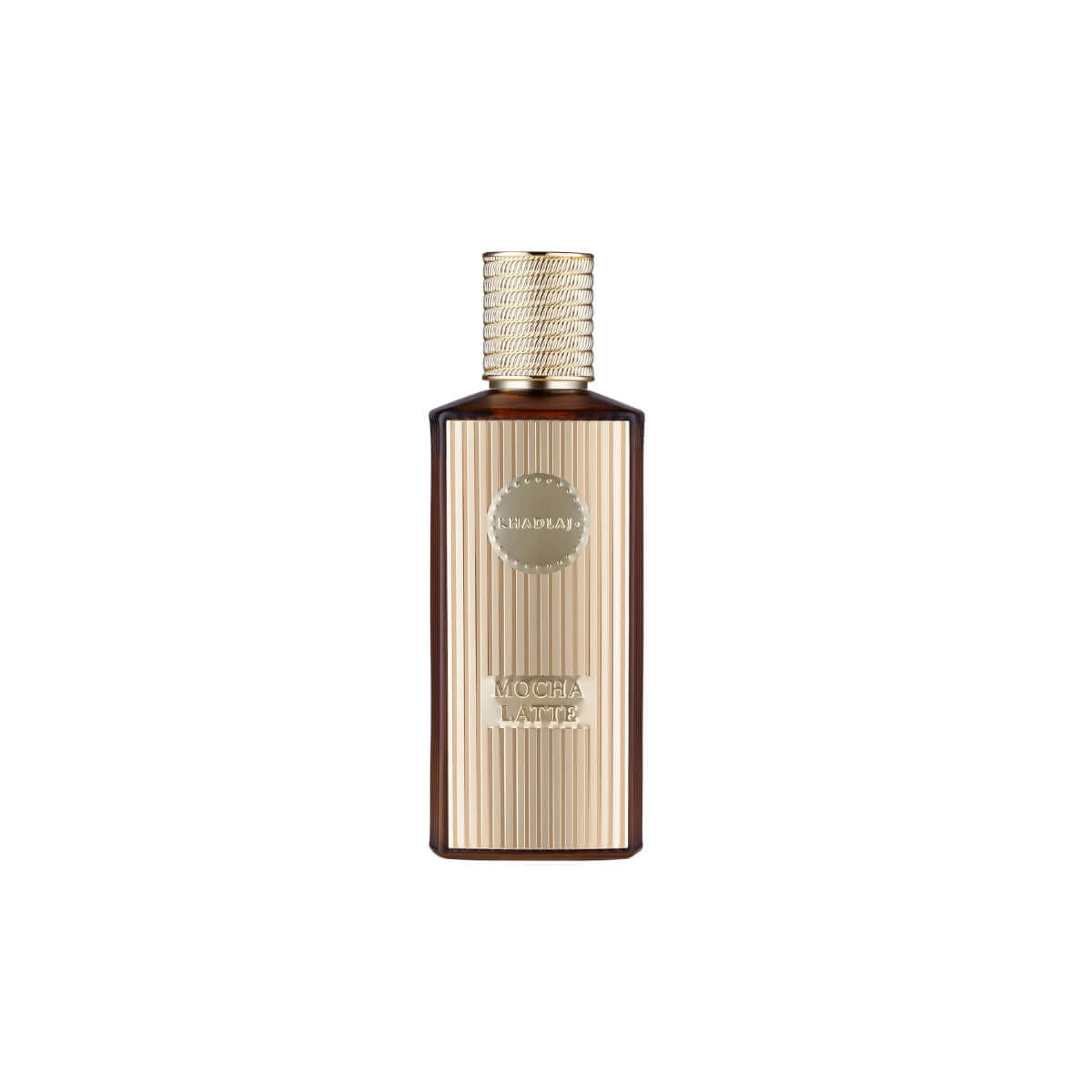 Khadlaj Mocha Latte extrait de parfum bottle, 100ml, featuring elegant design and warm coffee-chocolate notes.