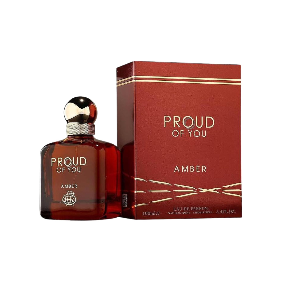 Fragrance World Proud of You Amber EDP 100 мл. - Мъжки