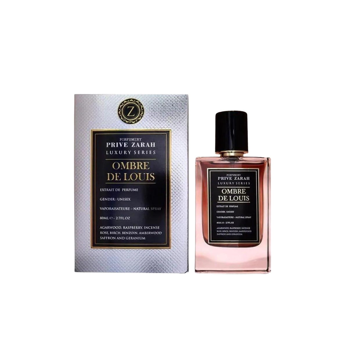 Fragrance World Prive Zarah Ombre de Louis EDP 80 мл. - Унисекс